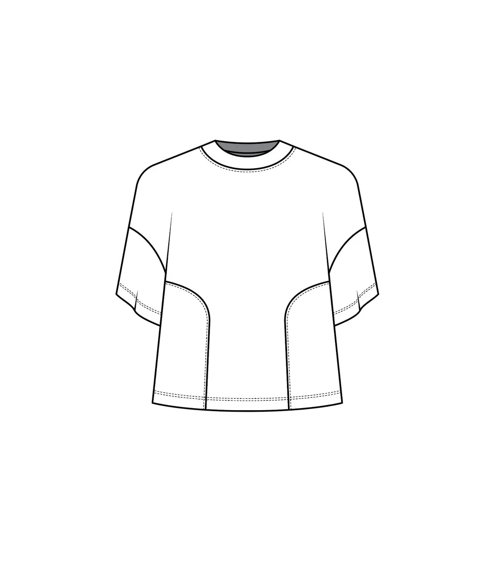 Technical garment drawing 5